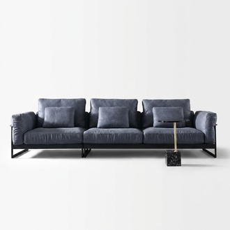 Sofa 4 Sitzer Big XXL Couch Sofas Couchen Wohnzimmer Design Big Couchen Leder