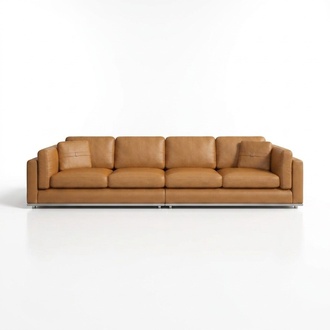 Sofa 4 Sitzer Sofas Luxus Polstersofas Ledersofas Luxus Designer Couch Neu Sofa