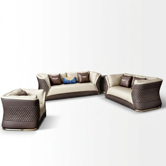 Sofa Couch Garnitur Sitz Polster Komplett Set 3+2+1 Sofas Designer Couchen Neu