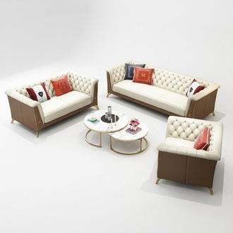 Sofa Couch Garnitur Sitz Polster Komplett Set 3+2+1 Sofas Designer Chesterfield