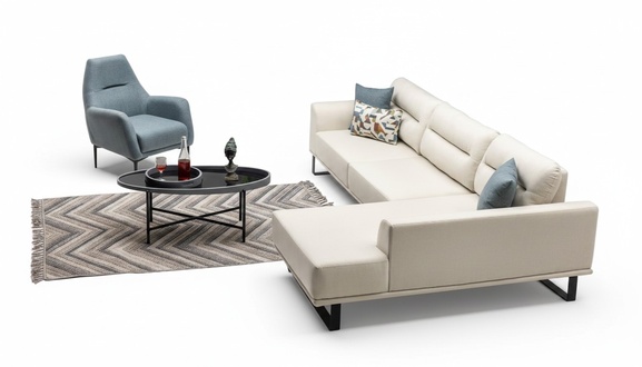 Sofa Eckgarnitur Eckcouch Couch Ecksofa Lounge Wohnraumsofa Polsterlandschaft