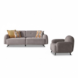 Sofa-Set Wohnzimmergarnitur Polstergarnitur Sitzgarnitur Couch Wohnlandschaft