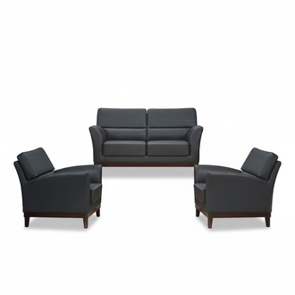 Sofa Sofagarnitur Ledersofa Couchen Sitzer Set Sofa Polster Couch 2tlg Sessel