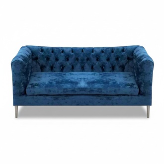 Sofa Zweisitzer Couch Modern Wohnzimmer Einrichtung Chesterfield Polstermöbel