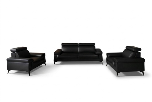 Sofagarnitur 3+1+1 Sitzer Wohnlandschaft Sofa Couch Polster Garnitur Sofas Leder