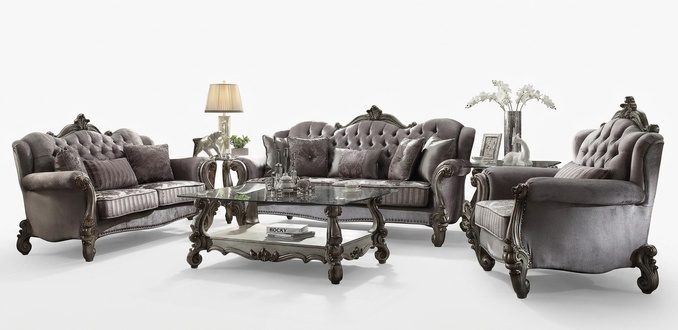 Sofagarnitur 3+2 Sitzer Klassischer Wohnlandschaft Sofas Couchen Polster Sofa