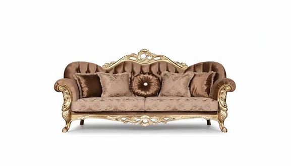 Sofagarnitur 3+3 Sitzer Luxus Garnitur Sofa Sofas Set Barock Wohnzimmer