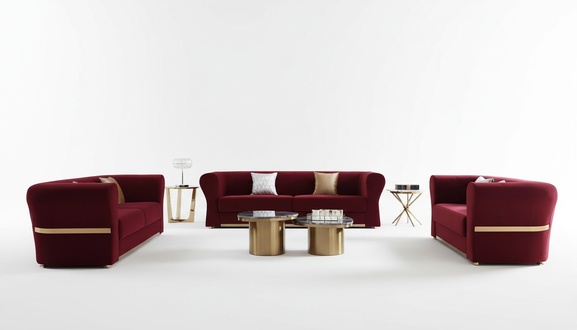 Sofagarnitur 4+3+2 Sitzer Couch Wohnlandschaft Garnitur Design Modern Sofa Neu