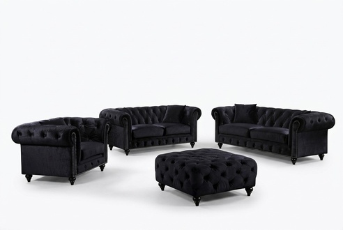 Sofagarnitur Garnitur Couch Sofa Design Samt Sofas Set Komplett 3+2+1 Sofort