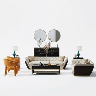 Sofagarnitur Garnituren Set Design Sofas Polster Couchen 32 Sitz Chesterfield