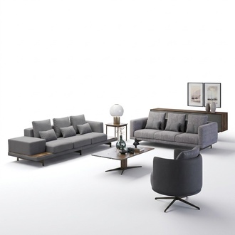 Sofagarnitur Wohnzimmer Modern Garnitur 2x Sofa Dreisitzer Polstermöbel Sessel