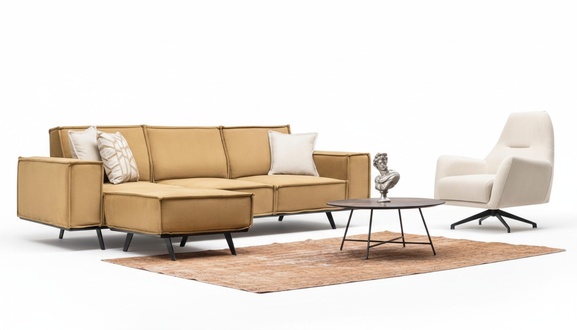 Sofaset Sofa-Set Sitzgruppe Couchgarnitur Polsterset Lounge Sofagarnitur 4+1