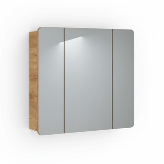 Spiegel Badspiegel Spiegelschrank Badezimmerspiegel Hängespiegel Schrank 80 cm