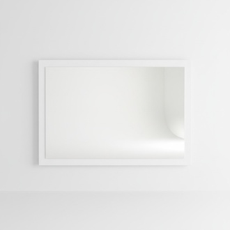 Spiegel Holzrahmen Wandspiegel Klassischer Designer Spiegel 90x60cm Holz big xxl