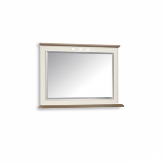 Spiegel Holzrahmen Wandspiegel Klassischer Designer Spiegel 97x70cm Holz xxl big