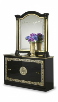 Spiegel Kommode Schrank Kommoden Anrichte Schlafzimmer Set Holz Modern Stil Neu