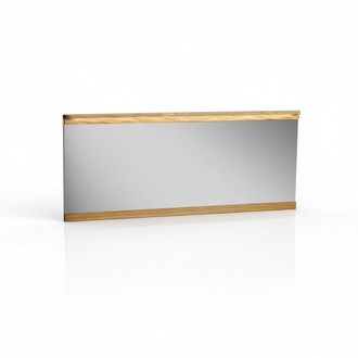 Spiegel Wandspiegel designer Dielen Wohnzimmer Bad Holz Glas design 151x70cm xxl