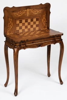Spieltisch Schach Schachtisch Tisch Holz Tische Das Spiel Möbel Antik Stil Neu