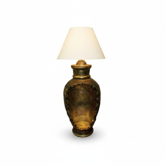 Stehlampe Stehleuchte Leuchte Vase Designer Antik Stand Leuchten Design