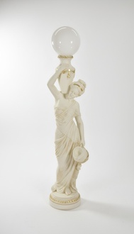 Stehleuchte Skulptur Figur Lampen Leuchte Ägypten Statue Figuren Skulpturen