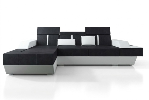 Stoffsofa Ecksofa Textil Stoff Wohnlandschaft Polster Neu Textilsofa Sofa Couch
