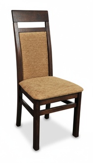 Stuhl 6x Stühle Gruppe Set Wohn - Esszimmer Garnitur Holz Lehn Leder