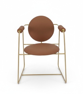 Stuhl Braun Luxus Esszimmer Möbel Design Elegantes Stühle Modern Holz