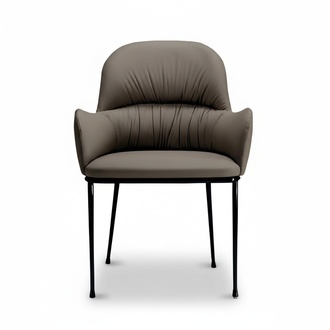 Stuhl Esszimmerstuhl Küchenstuhl Lehnstuhl Luxus Braun Modern Esszimmer