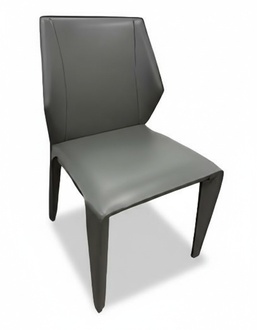 Stuhl Esszimmerstuhl Luxus Design Holzstuhl Grau Modern Stil Möbel
