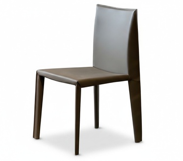 Stuhl Luxus Sessel Esszimmer Holz Leder Möbel Einrichtung Lehnstuhl Stühle