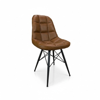 Stuhl Wohnzimmerstuhl Loungesessel Esszimmer Polsterstuhl Kunstleder