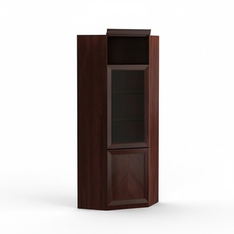 System Büro Bar Möbel Vitrine Aktenschrank Klassischer Holz Schrank