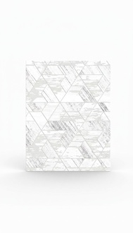 Teppich Kunstfaserteppich Abstrakt Geometrisches Muster Kurz Flor Beige