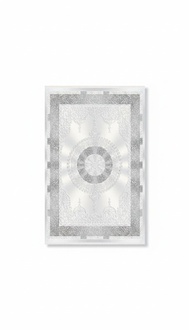 Teppich Kunstfaserteppich Ornament Wohnzimmer Arbeitszimmer Flur Grau