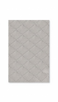 Teppich Wohnzimmerteppich Geometrisches Raute Melierte Muster Beige