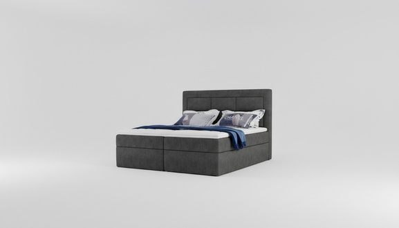 Textil Design Bett Doppel Betten Luxus Ehe Modernes Hotel Gestell Schlaf Zimmer
