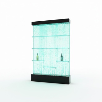 Theke Regale Designer Beleuchtet Led Wasser Wand Bar Regal Säule Wassersäulen