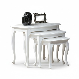 Tisch Esstisch 3er Set Design Tisch Tische Klassische Holz Esstisch Neuware