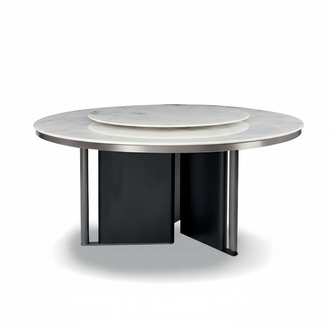Tisch Großer Eleganter Esstisch Esszimmer Möbel Moderner Design Stilvoll