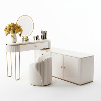 Tisch Moderne Konsole Spiegel Kommode Schminktisch Schlafzimmer Hocker Konsolen