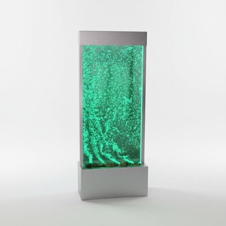 Trennwand Designer Edelstahl Wassersäulen Säulen Wände Led Wand Wandpaneel Neu