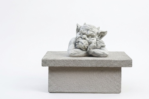 Troll 18cm Skulptur Design Figur Statue Garten Figuren Statuen Skulpturen