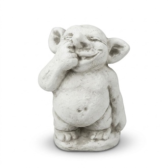 Troll 34cm Skulptur Design Figur Statue Garten Figuren Statuen Skulpturen