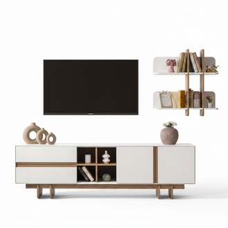 TV-Lowboard Funktionalität und Stil in einem
