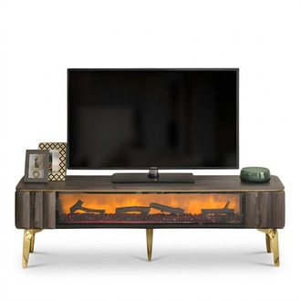TV Sideboard Dekokamin Elektrokamin Fernsehtisch Modern Praktisch Stilvoll