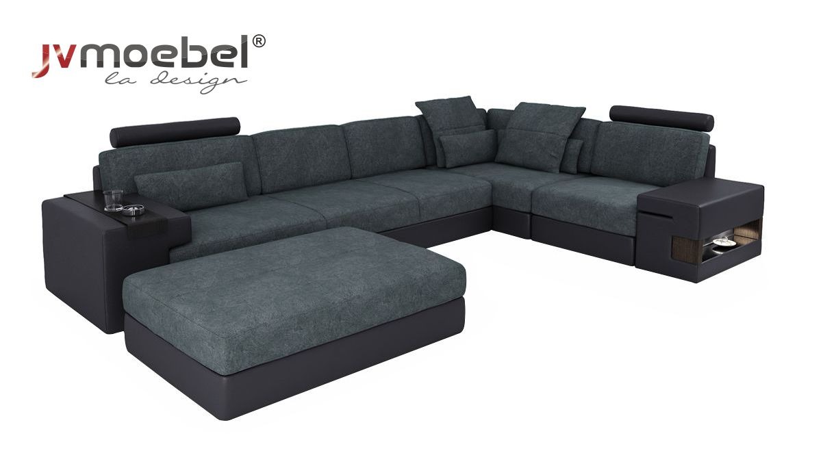 L-Form Sitzgarnituren Sitzkissen NEU Holz Ecksofa Polstermöbel Wohn Landschaft