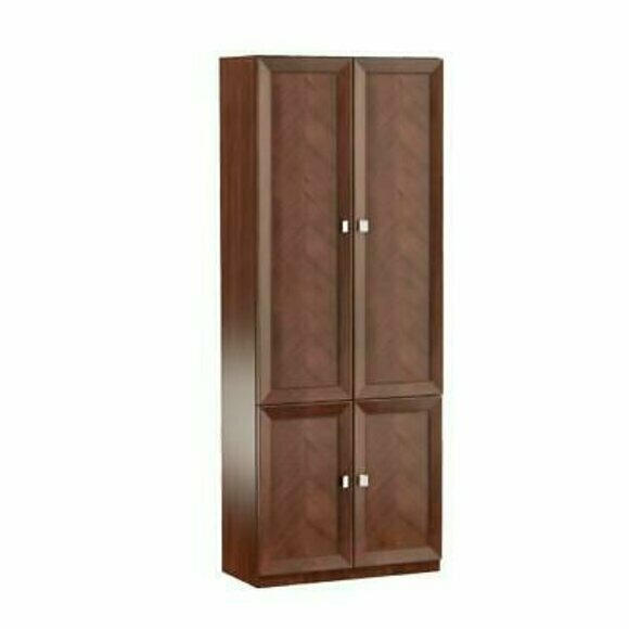 Vitrine Vitrinen Schrank Glasschrank Wohnzimmer Regal Holz Schrank System Regale