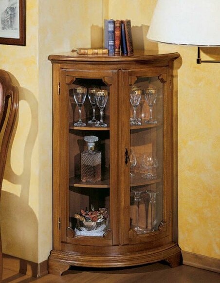 Vitrine Italienische Möbel Vitrinen Anrichte Schrank Glas Design Schränke