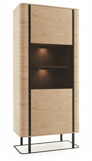 Vitrine Aktenschrank Schrank Vitrinen Büro Wohnzimmer Hochschrank Regal