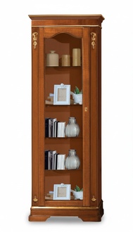 Vitrine Arbeitszimmer Art déco Büro Exclusive Wohnzimmer Modern Holz JVMöbel